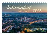 Schweinfurt ist bunt (Tischkalender 2025 DIN A5 quer), CALVENDO Monatskalender