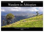 Wandern in Äthiopien (Wandkalender 2025 DIN A4 quer), CALVENDO Monatskalender