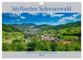 Idyllischer Schwarzwald (Wandkalender 2025 DIN A4 quer), CALVENDO Monatskalender