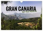 Gran Canaria - 365 Tage Frühling (Wandkalender 2025 DIN A4 quer), CALVENDO Monatskalender