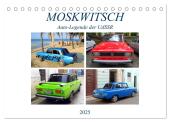 MOSKWITSCH - Auto-Legende der UdSSR (Tischkalender 2025 DIN A5 quer), CALVENDO Monatskalender