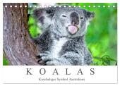 Koalas - Kuscheliges Symbol Australiens (Tischkalender 2025 DIN A5 quer), CALVENDO Monatskalender