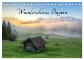 Wunderschönes Bayern (Tischkalender 2025 DIN A5 quer), CALVENDO Monatskalender