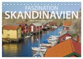 Faszination Skandinavien (Tischkalender 2025 DIN A5 quer), CALVENDO Monatskalender