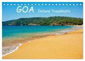 Goa Indiens Traumküste (Tischkalender 2025 DIN A5 quer), CALVENDO Monatskalender