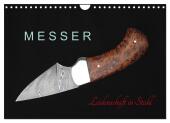 Messer - Leidenschaft in Stahl (Wandkalender 2025 DIN A4 quer), CALVENDO Monatskalender