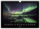Nordlichtkalender (Wandkalender 2025 DIN A4 quer), CALVENDO Monatskalender