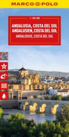 MARCO POLO Reisekarte Andalusien, Costa del Sol 1:200.000