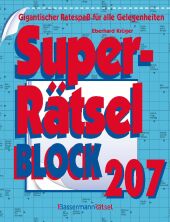 Superrätselblock 207 (5 Exemplare à 4,99 EUR)