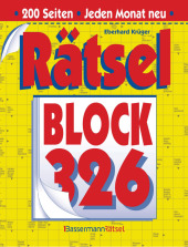 Rätselblock 326 (5 Exemplare à 2,99 EUR)