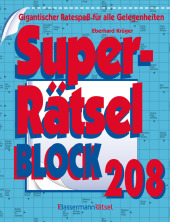 Superrätselblock 208 (5 Exemplare à 4,99 EUR)