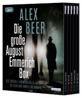 August Emmerich Box - Der zweite Reiter - Die rote Frau - Der dunkle Bote - Das schwarze Band - Der letze Tod, 5 Audio-CD, 5 MP3