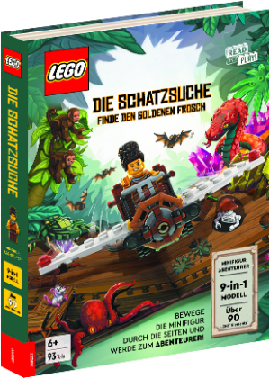 LEGO® - Die Schatzsuche - Finde den goldenen Frosch, m. 2 Buch, m. 1 Beilage