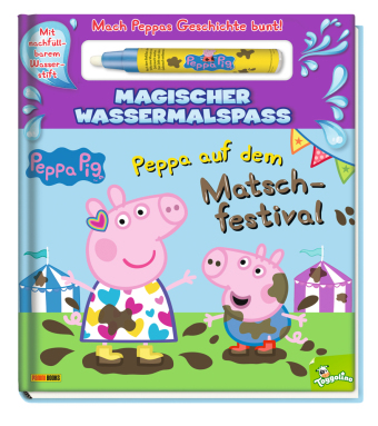 Peppa Pig: Peppa auf dem Matschfestival - Magischer Wassermalspaß
