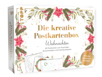 Die kreative Postkartenbox: Weihnachten.