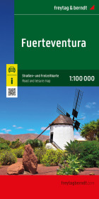 Fuerteventura, Straßen- und Freizeitkarte 1:100.000, freytag & berndt