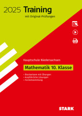 STARK Original-Prüfungen und Training Hauptschule 2025 - Mathematik 10. Klasse - Niedersachsen, m. 1 Buch, m. 1 Beilage