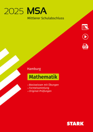 STARK Original-Prüfungen und Training MSA 2025 - Mathematik - Hamburg, m. 1 Buch, m. 1 Beilage