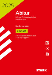STARK Abiturprüfung Niedersachsen 2025 - Deutsch GA/EA, m. 1 Buch, m. 1 Beilage
