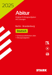 STARK Abiturprüfung Berlin/Brandenburg 2025 - Deutsch, m. 1 Buch, m. 1 Beilage