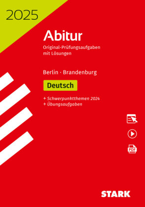 STARK Abiturprüfung Berlin/Brandenburg 2025 - Deutsch, m. 1 Buch, m. 1 Beilage