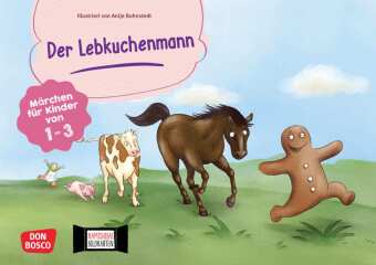 Der Lebkuchenmann. Kamishibai Bildkartenset