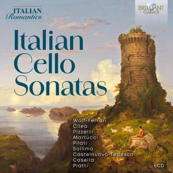 Italian Cello Sonatas, 6 Audio-CD