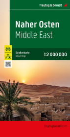 Naher Osten, Straßenkarte 1:2.000.000, freytag & berndt