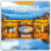 Florence - Florenz 2025 - 16-Monatskalender