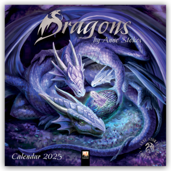 Dragons by Anne Stokes - Drachen von Anne Stokes 2025