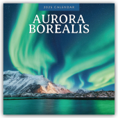 Aurora Borealis - Nordlichter - Polarlicht 2025 - 16-Monatskalender