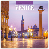 Venice - Venedig 2025 - 16-Monatskalender