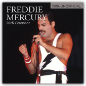 Freddie Mercury 2025 - 16-Monatskalender