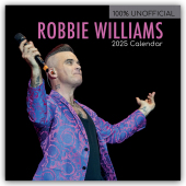 Robbie Williams 2025 - 16-Monatskalender