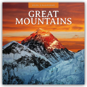 Great Mountains - Die höchsten Berge 2025 - 16-Monatskalender