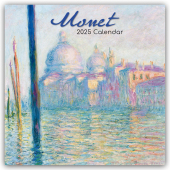Claude Monet 2025 - 16-Monatskalender