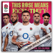 England Rugby Union 2025 - Wandkalender
