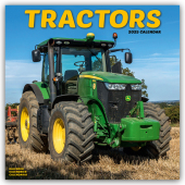 Tractors - Traktoren 2025 - 16-Monatskalender