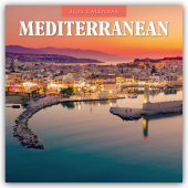 Mediterranean - Mittelmeer 2025 - 16-Monatskalender