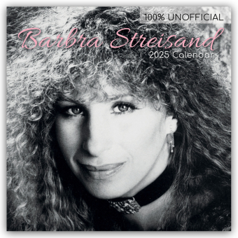 Barbara Streisand 2025 - 16-Monatskalender