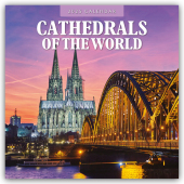 Cathedrals of the World - Kathedralen der Welt 2025 - 16-Monatskalender