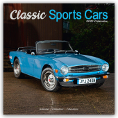 Classic Sports Cars - Sportwagen-Oldtimer 2025 - 16-Monatskalender