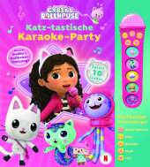 Gabby's Dollhouse - Katz-tastische Karaoke Party - Mikrofonbuch - Pappbilderbuch mit abnehmbarem Mikrofon mit 5 Stimmklä