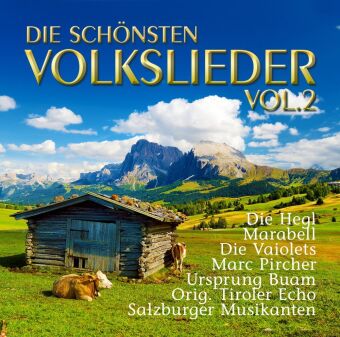 Die Schönsten Volkslieder Vol.2, 2 Audio-CD