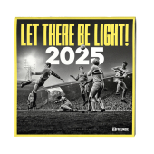11FREUNDE - Let There Be Light! 2025, Fußballstadienkalender im Format 30x30 cm( 30x60cm geöffnet), Sport & Events, Stad