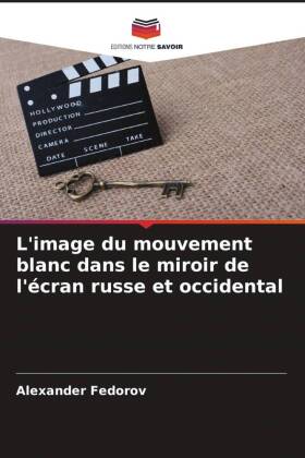 L'image du mouvement blanc dans le miroir de l'écra...