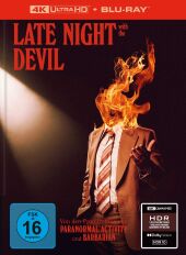 Late Night with the Devil, 1 4K UHD-Blu-ray + 1 Blu-ray (2-Disc Limited Collector's Edition im Mediabook)