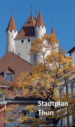 Stadtplan Thun, 1:7 500