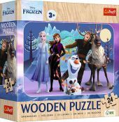 Holz Puzzle Junior 24 - Disney Frozen
