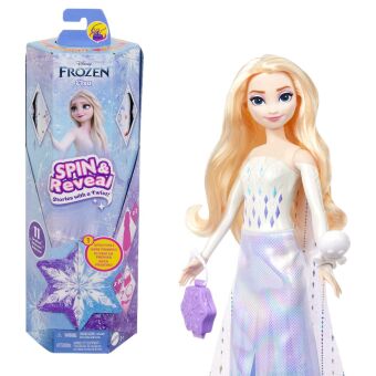 Disney Die Eiskönigin Spin & Reveal Elsa Puppe